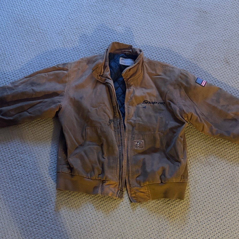 Snap-on Brown Men's Jacket